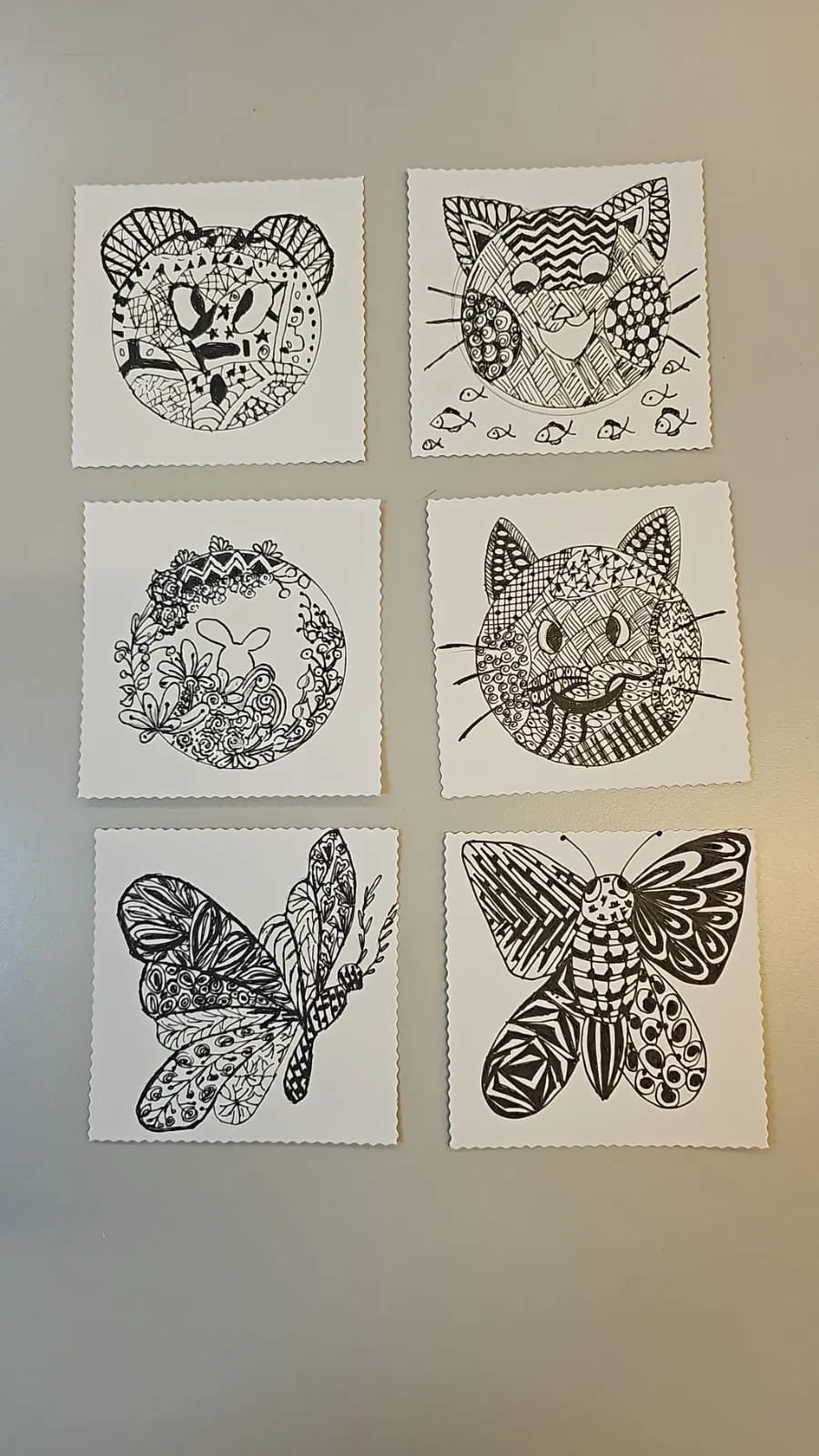 療癒線條畫作品（2）